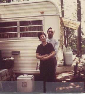 Dominick and Louise Melone at Rollins Pond State Park 1971